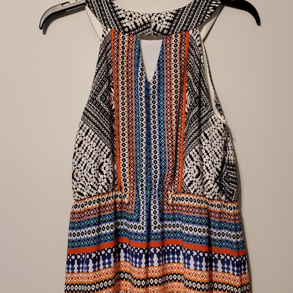 Multi pattern maxi dress - Picture 7 of 8